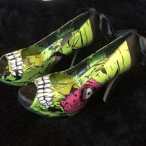 Iron Fist Zombie Heels